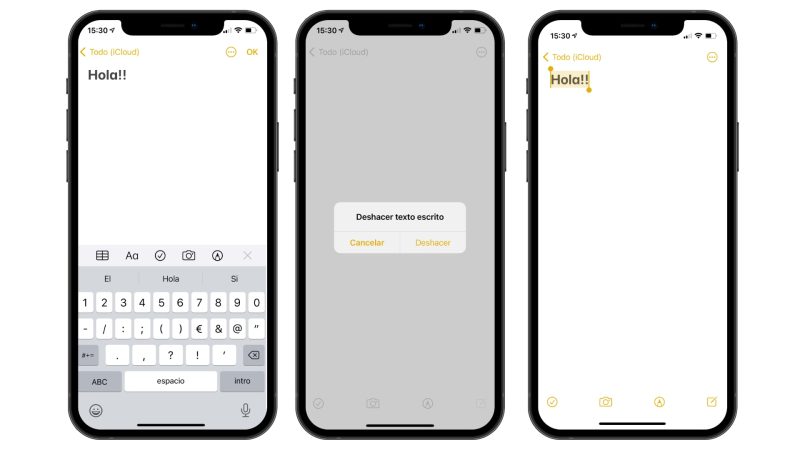 Un antiguo empleado de Apple nos desvela los mejores trucos que desconocías del iPhone 25 Merca2 Truco innovador: elimina texto al instante agitando tu iPhone