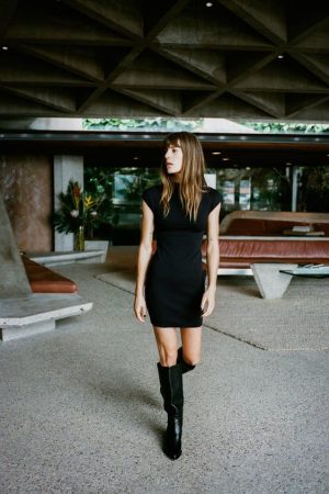 Vestido Corto Punto Stretch