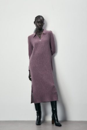 Sfera tiene esta colección de 10 vestidos muy favorecedores para mujeres elegantes 35 Merca2.es Vestido soft plisado