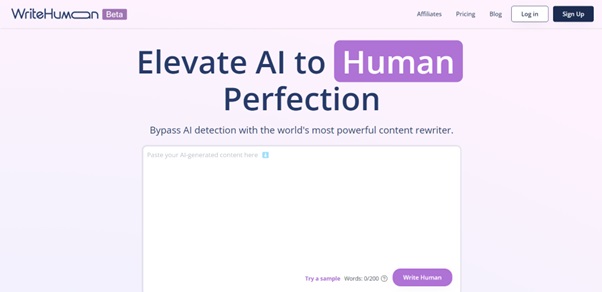 Las 10 Mejores Herramientas de Escritura de IA Indetectables para Humanizar el Texto de IA 10 Merca2.es WriteHuman