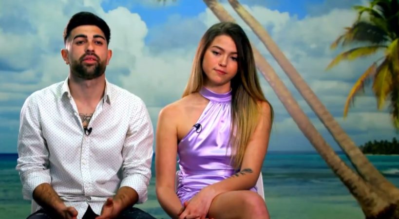 Álvaro y Andrea en La Isla de las Tentaciones