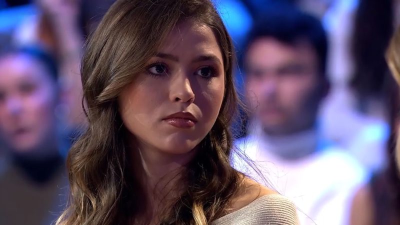 Andrea en el Debate de las tentaciones