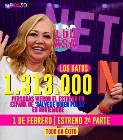 Belen Esteban reality Salvese quien pueda Netflix Merca2.es
