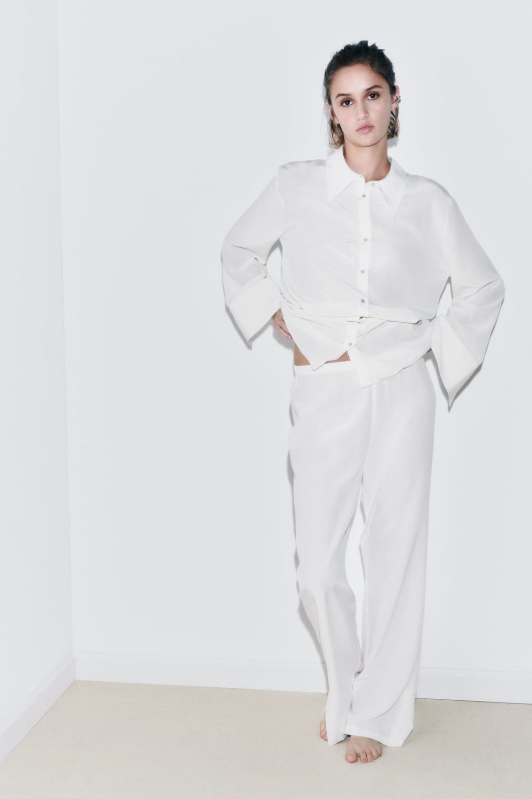 Conjunto pijama camisa y pantalón