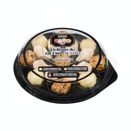 Delicias de queso rellenos de mermelada Hacendado