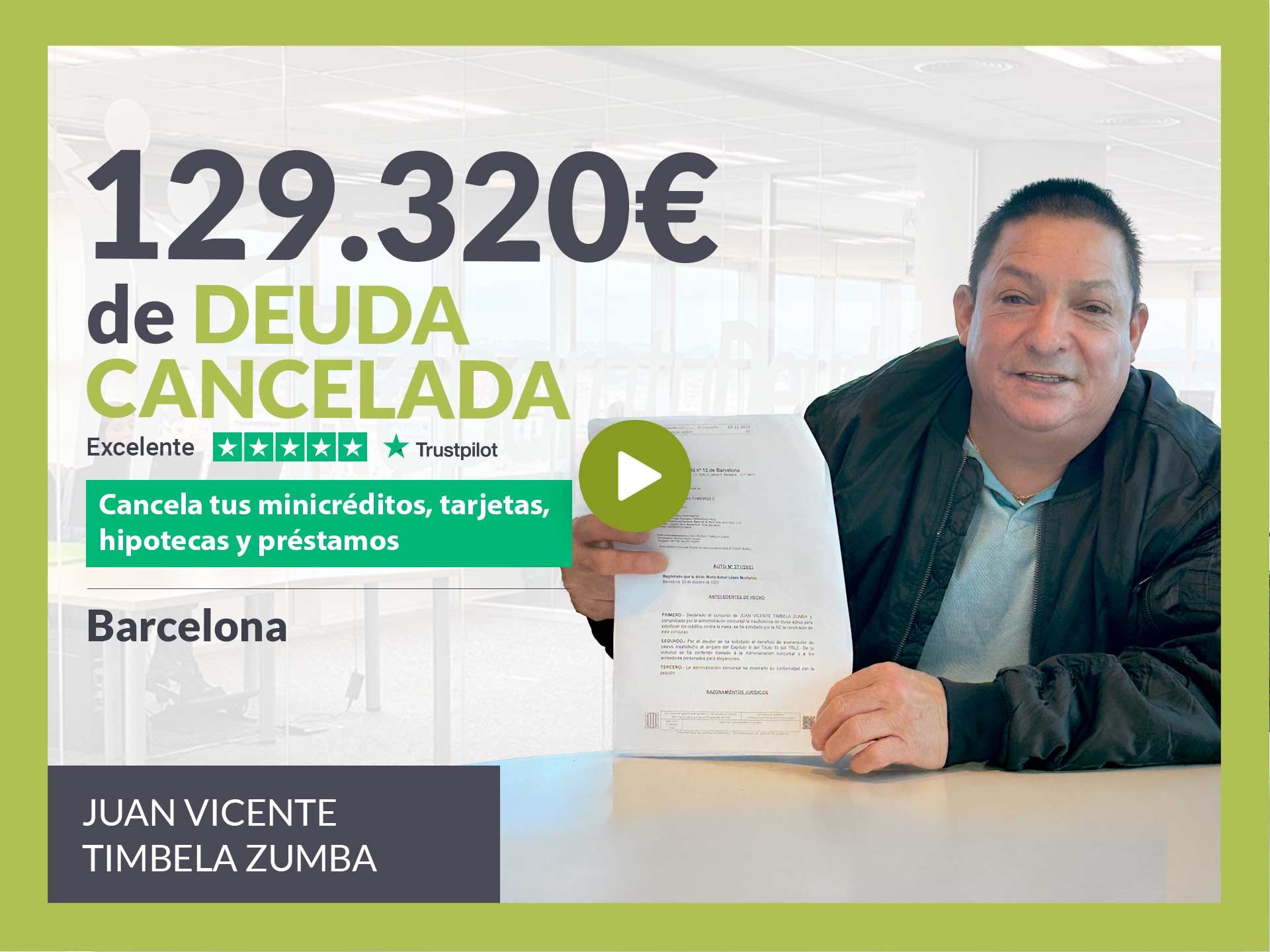 Repara tu Deuda Abogados cancela 129.320€ en Barcelona (Catalunya) con la Ley de Segunda Oportunidad