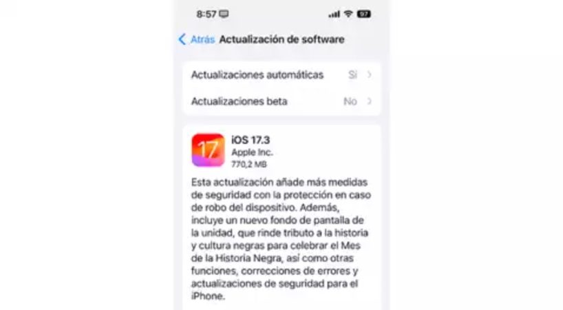 También hay actualizaciones para otros productos Apple