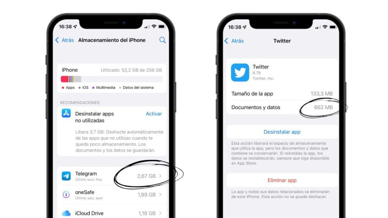 Optimiza ya tu espacio en el móvil