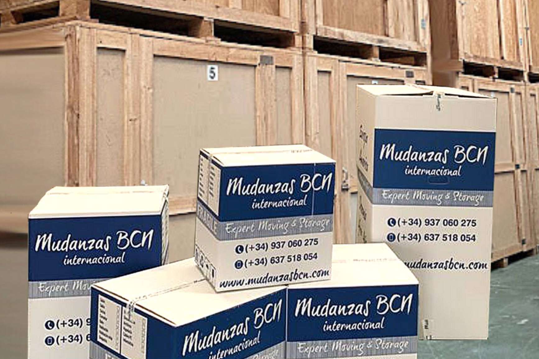Servicios personalizados como guardamuebles, con Mudanzas BCN Internacional