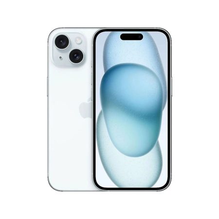 Apple iPhone 15, Azul, 128 GB, 5G, 6.1" OLED Super Retina XDR, Chip A16 Bionic, iOS