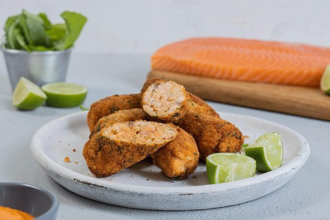 Croquetas de salmon con apanado de avena Merca2