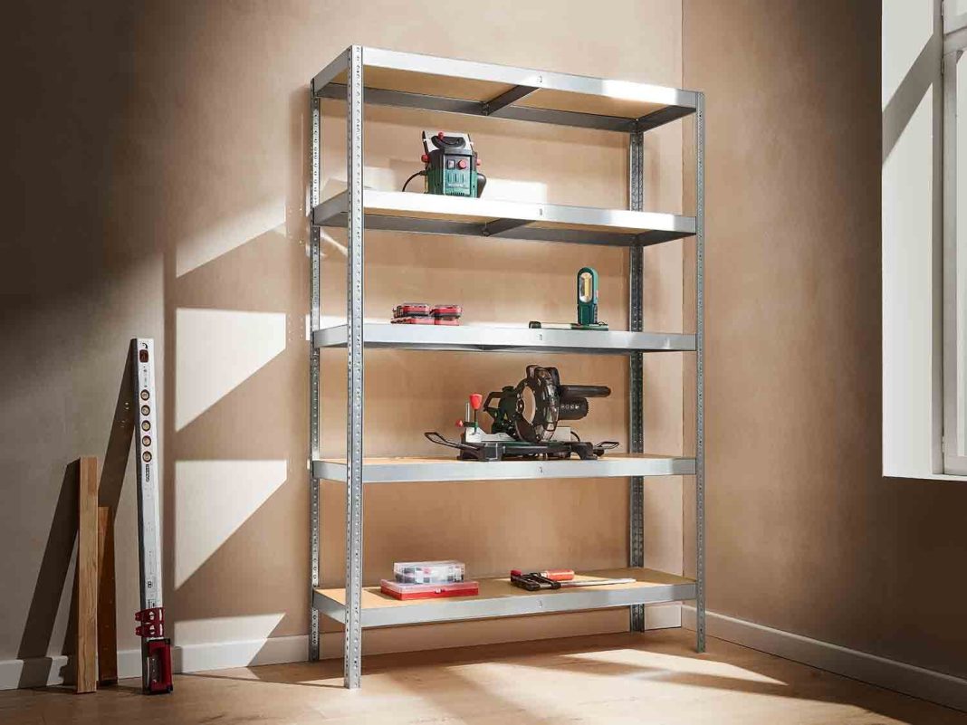 Estantería-mesa de trabajo