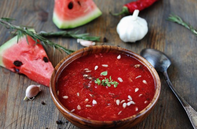 Gazpacho de sandia y tomate 1 Merca2.es
