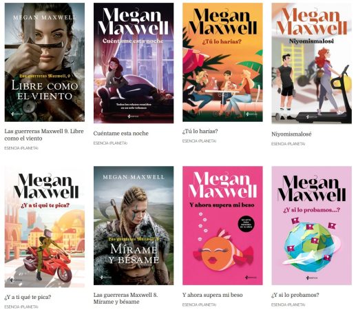 Megan Maxwell libros Merca2