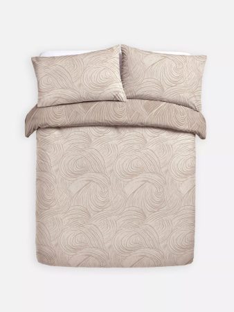 Set de funda nórdica para cama doble con remolino