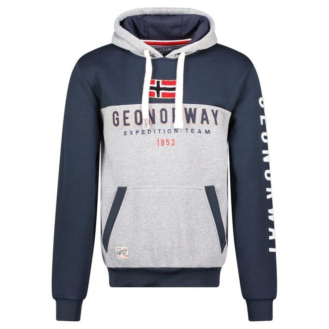 Sudadera de hombre Geographical Norway FERATO gris