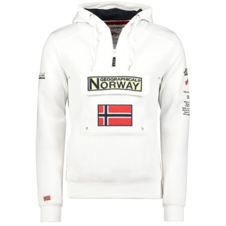 Sudadera de montaña y trekking con capucha mujer Geographical Norway Gymclass
