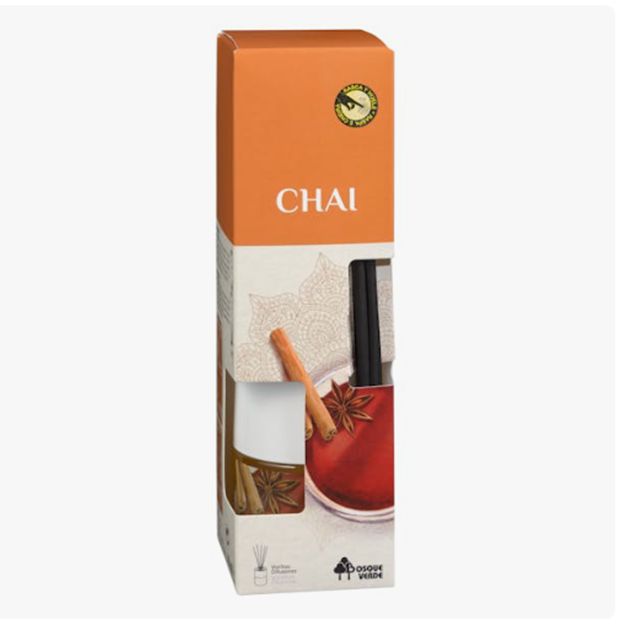 Ambientador varitas Chai Bosque Verde