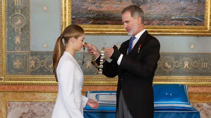 Entre tradición y temores: el futuro militar de la princesa Leonor según EnBlau de ElNacional.cat
