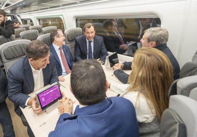 La opa húngara sobre Talgo pone en riesgo la alta velocidad española 1 Merca2.es EuropaPress 5669157 alcalde vigo abel caballero ministro transportes movilidad sostenible oscar Merca2.es