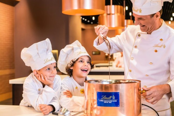 Lindt, Nestlé y Danone