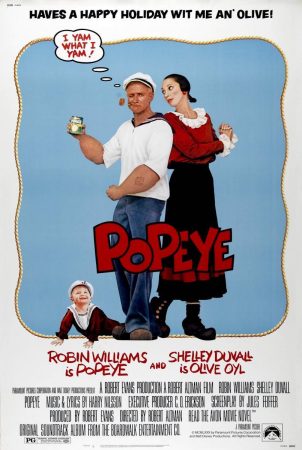 Popeye el marino pelicula Robin Williams Merca2