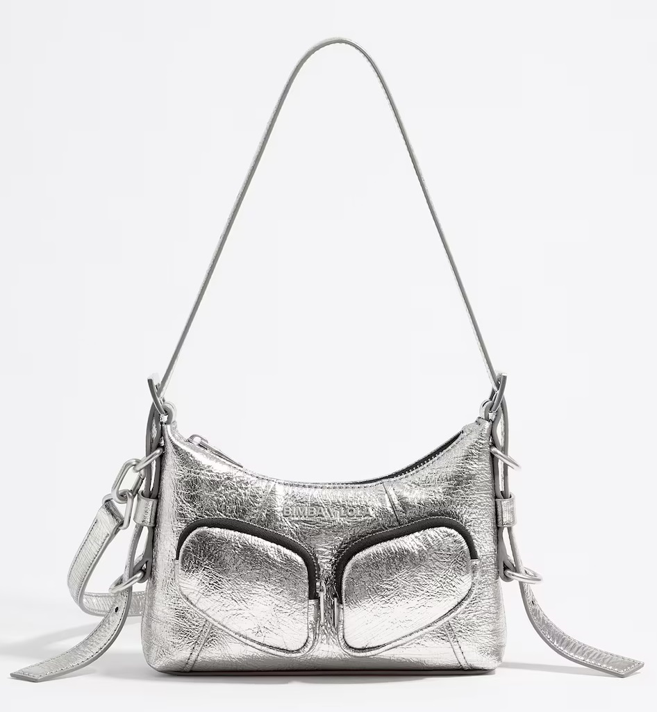 Estos bolsos de Bimba y Lola están rebajadísimo en El Corte Inglés y vuelan esta temporada 3 Merca2.es bolso plateado