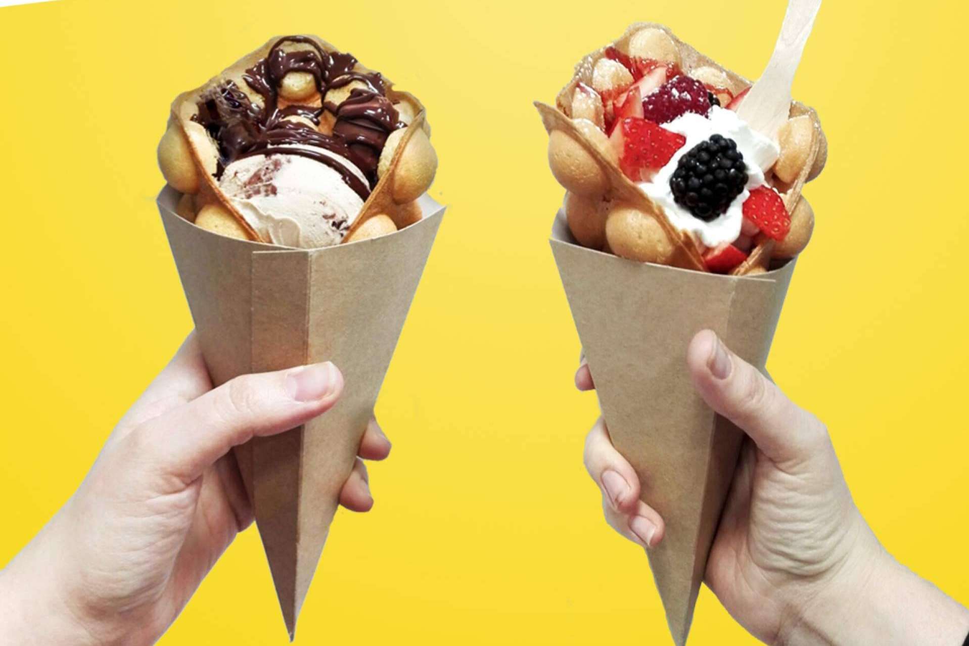 Llooly y sus ice rolls y bubbles waffles, una revolución en el mundo de los postres