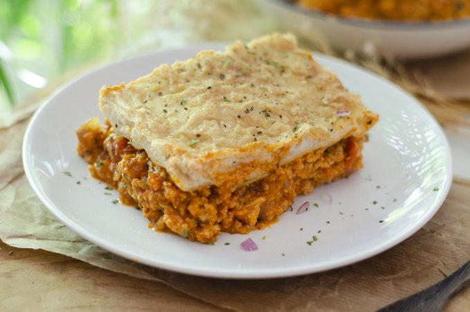 Lasaña a la boloñesa con champiñones, un placer para los sentidos 3 Merca2.es recetas vegetarianas lasana vegana bechamel soja sin carne Merca2.es