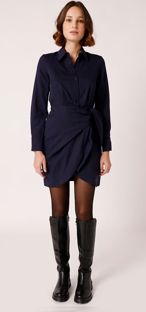 Los leggings ochenteros de estilo ‘fuseau’ que más estilizan: de El Corte Inglés y por solo 8,99 euros 2 Merca2.es vestido corto drapeado