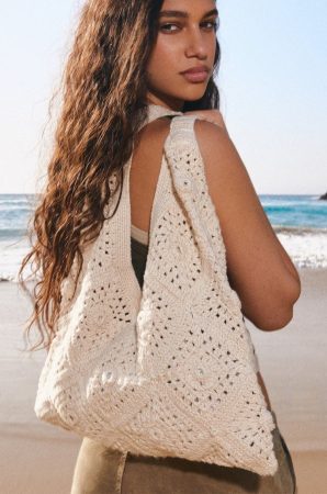 BOLSO SHOPPER CROCHET ESPEJOS