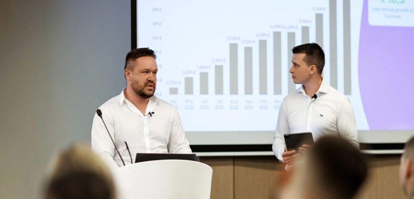 Wallester lidera el campo de soluciones de tarjetas de visita, facilitando una gestión financiera eficaz para empresas 1 Merca2.es Cofundadores Sergei Astafjev y Dmitri Logvinenko. Dia de la Mision Wallester Merca2.es