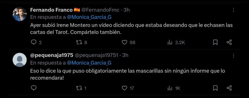 Mónica García se lanza contra Pablo Motos por publicitar un 'elixir' anti-edad sin pruebas científicas 1 Merca2.es Repercusion redes sociales jpg Merca2.es