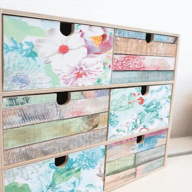 Revestimiento adhesivo mural imitac madera multicolor D-C-FIX Rio de0.45 x 2m