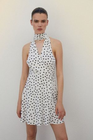 VESTIDO MINI LUNARES