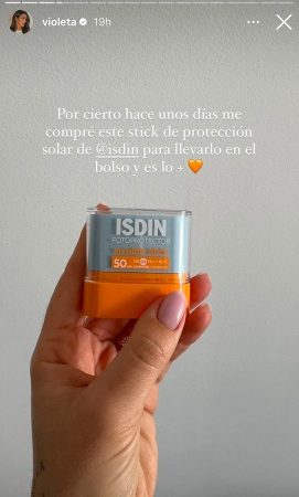 Haz caso a Violeta y consigue el protector solar en barra de Isdin para este verano 1 Merca2.es isdin 6617dd0d2d2f5 Merca2.es