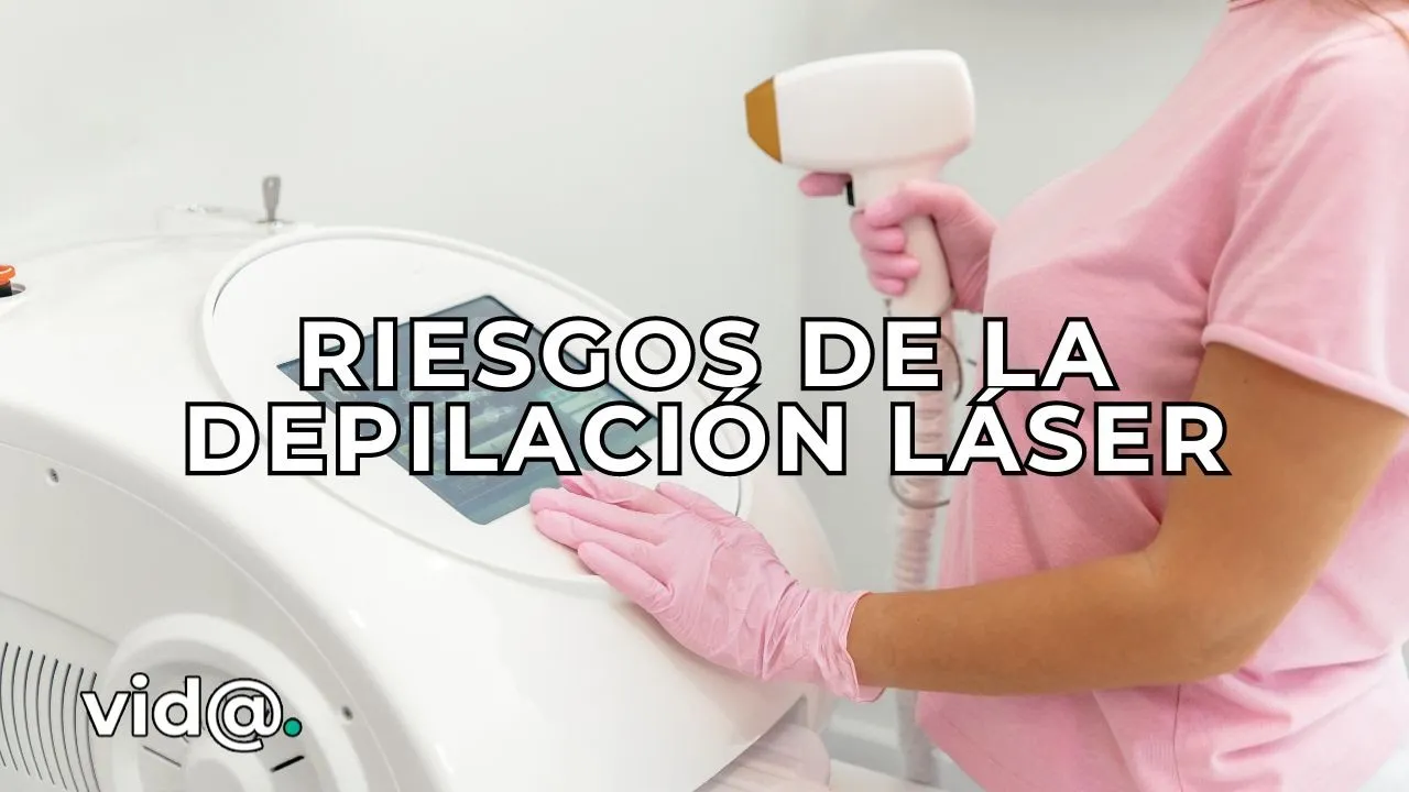Descubre los posibles riesgos de la depilación láser