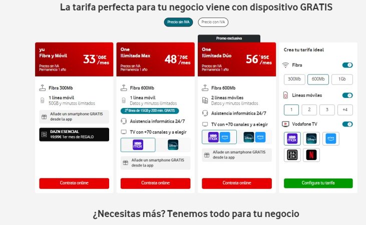 Movistar, MasOrange y Vodafone ponen el foco en los autónomos y pymes 3 Merca2.es Movistar, MasOrange y Vodafone ponen el foco en los autónomos y pymes