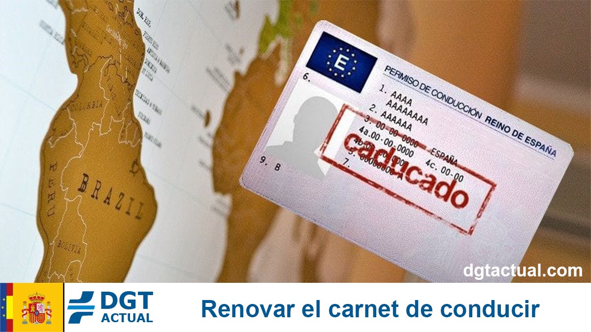 Mucho ojo a esto de la DGT si te toca renovar el carnet de conducir el año que viene