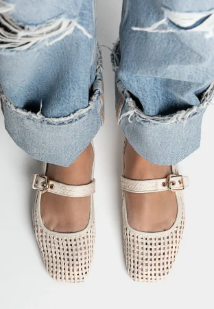 BAILARINAS REJILLA HEBILLA