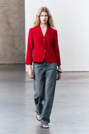 BLAZER AJUSTADA MINIMAL ZW COLLECTION