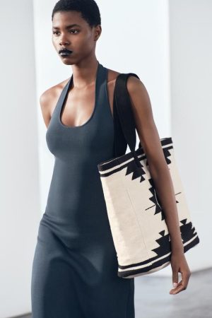 BOLSO JACQUARD ESTAMPADO