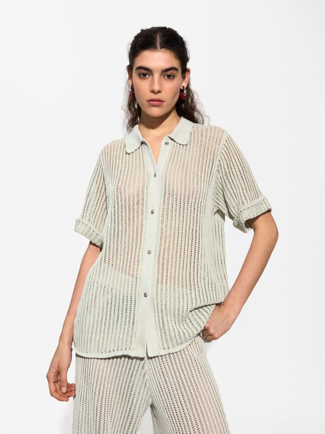 CÁRDIGAN DE PUNTO CON BOTONES