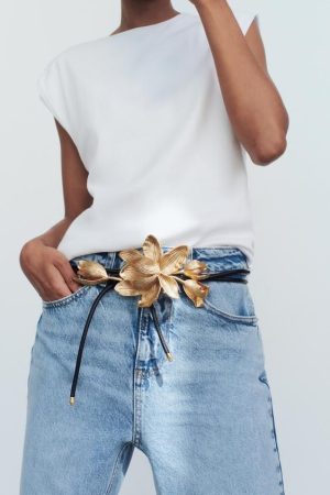 CINTURÓN CORDÓN FLOR