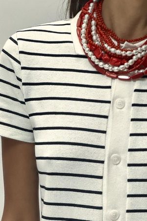 COLLAR PERLAS ABALORIOS