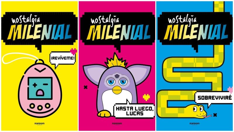 Collage libros Nostalgia Milenial Merca2.es