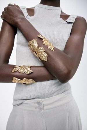 MAXI BRAZALETE HOJAS