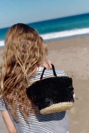 MINI CESTA LENTEJUELAS