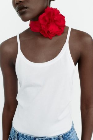 PAÑUELO CUELLO FLOR