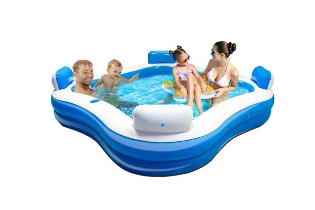 Piscina hinchable infantil PVC 183x183x51 cm